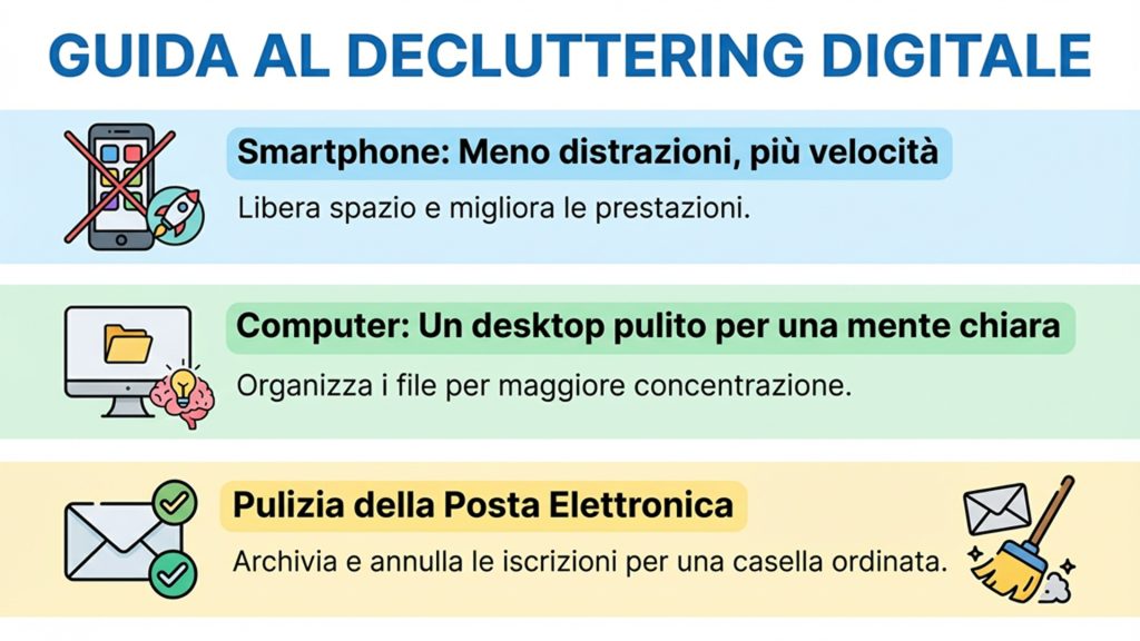 Guida al decluttering digitale